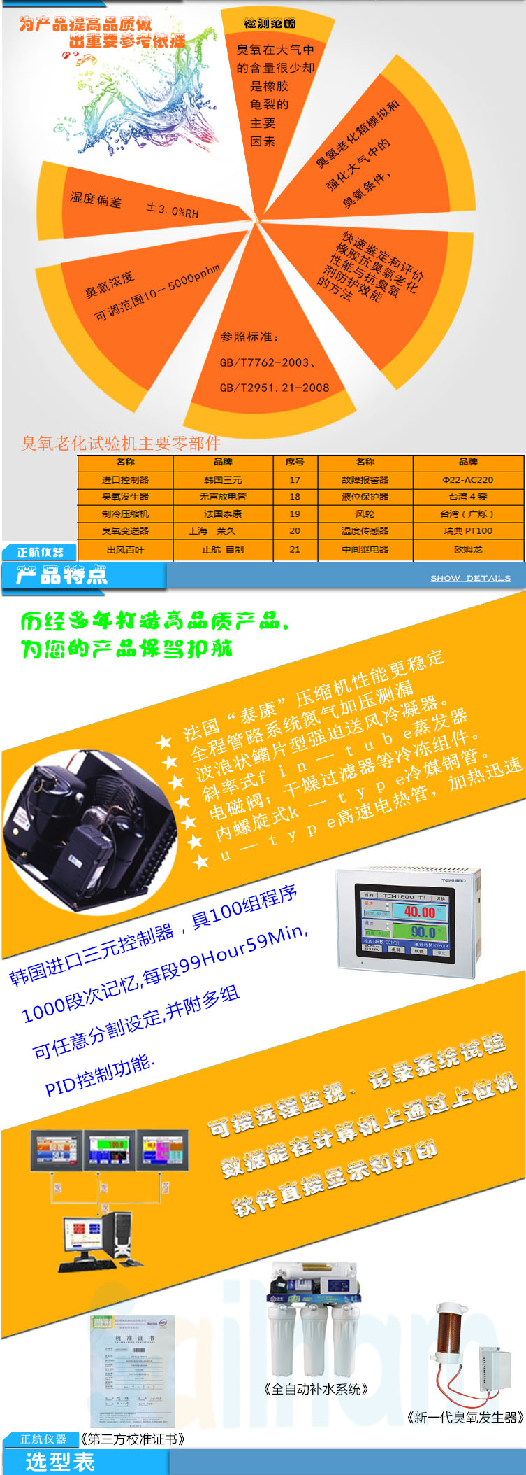 臭氧老化試驗機品質(zhì)及參考依據(jù)